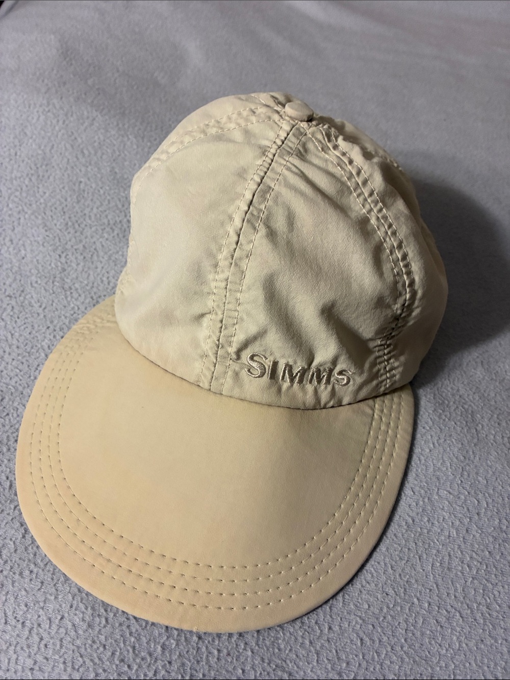 Simms Light Beige Outdoor Cap